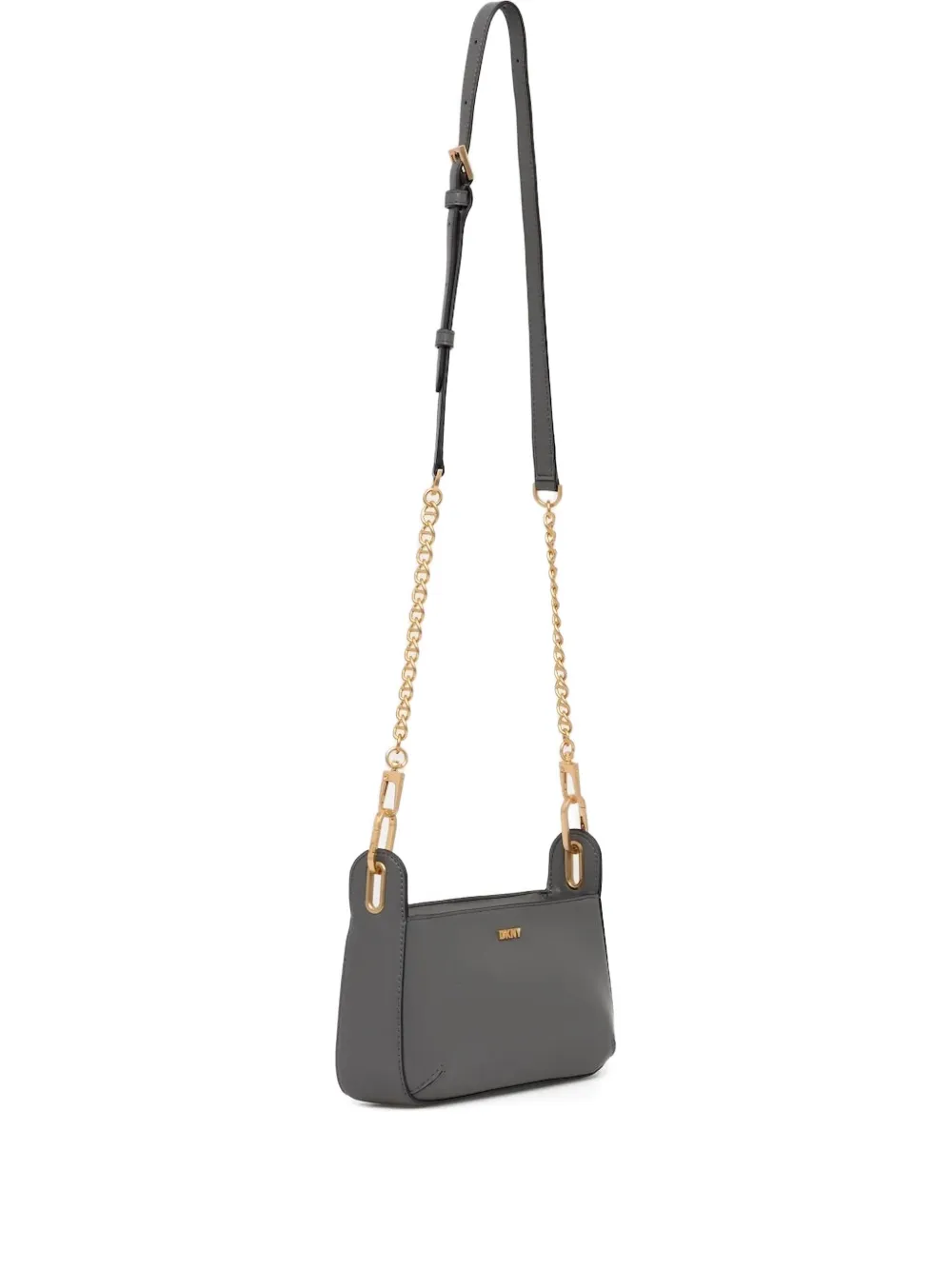 Кожаная сумка через плечо с цепочным ремешком DKNY, серый
Кожаная сумка через плечо с цепочным ремешком DKNY, серый