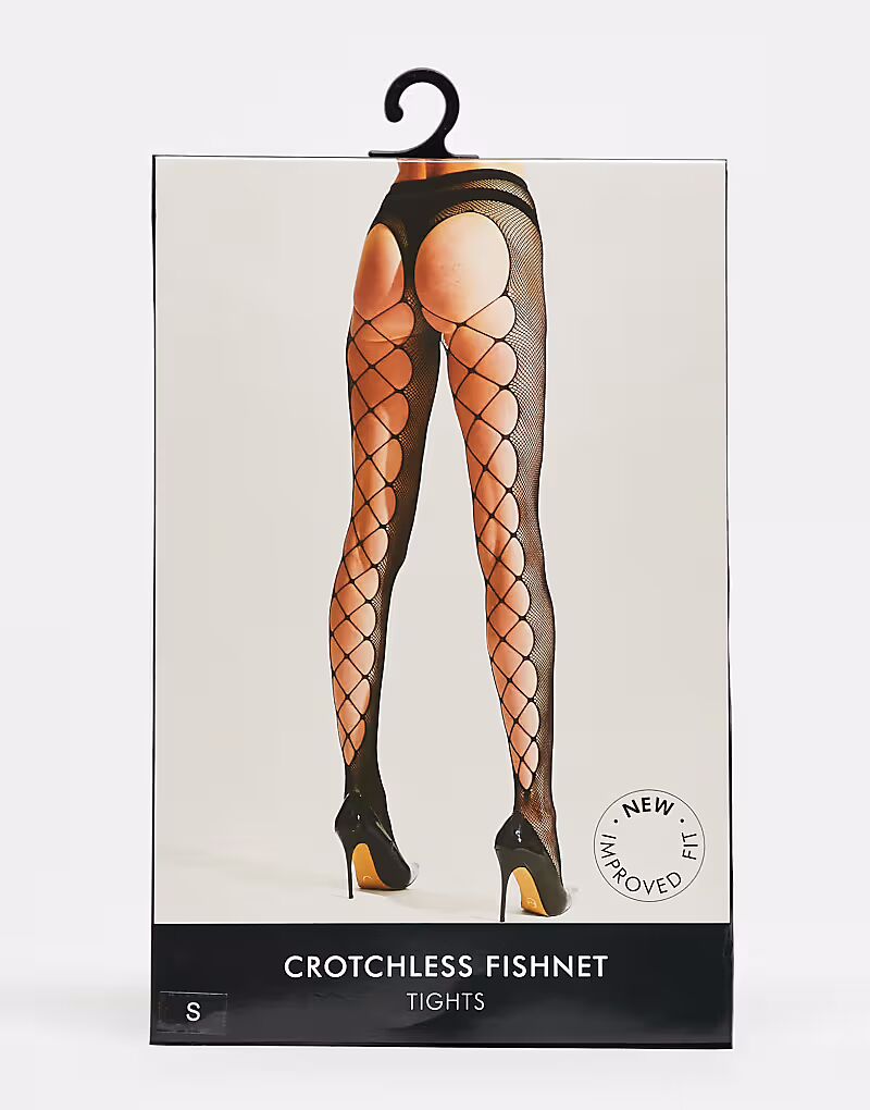 Черные колготки в сеточку с вырезами Ann Summers
Черные колготки в сеточку с вырезами Ann Summers