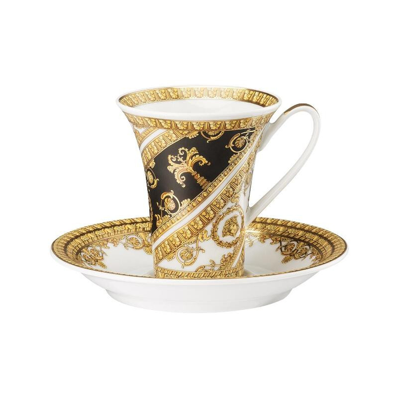 Rosenthal Versace I love Baroque Чашка для эспрессо/мокко 0,09 л с блюдцем, 2 предмета Rosenthal meets Versace, красочный
Rosenthal Versace I love Baroque Чашка для эспрессо/мокко 0,09 л с блюдцем, 2 предмета Rosenthal meets Versace, красочный