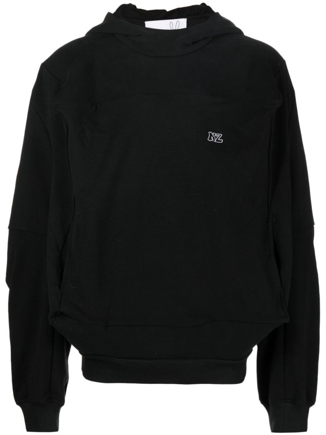 Natasha Zinko худи с вышитым логотипом, черный
Natasha Zinko худи с вышитым логотипом, черный