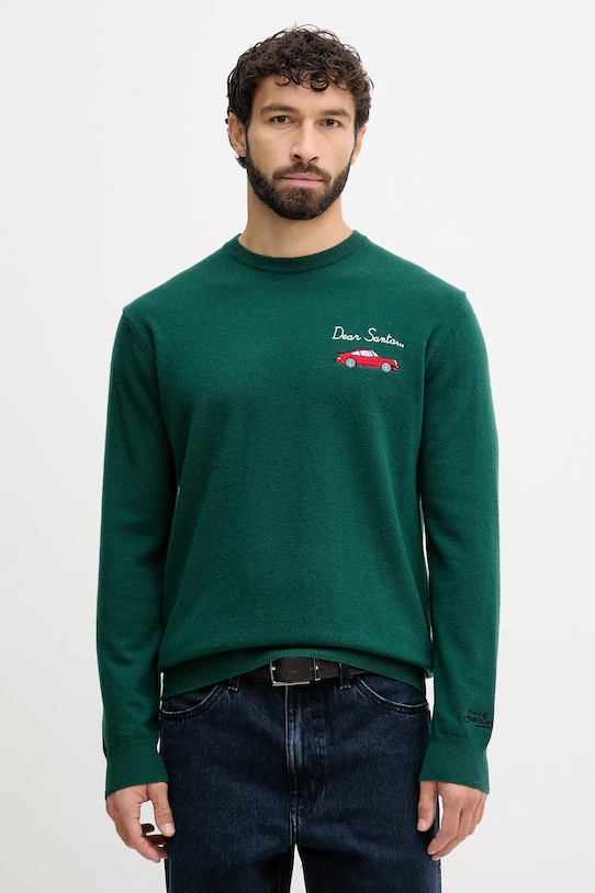 Свитер из смесовой шерсти Mc2 Saint Barth, зеленый
Свитер из смесовой шерсти Mc2 Saint Barth, зеленый