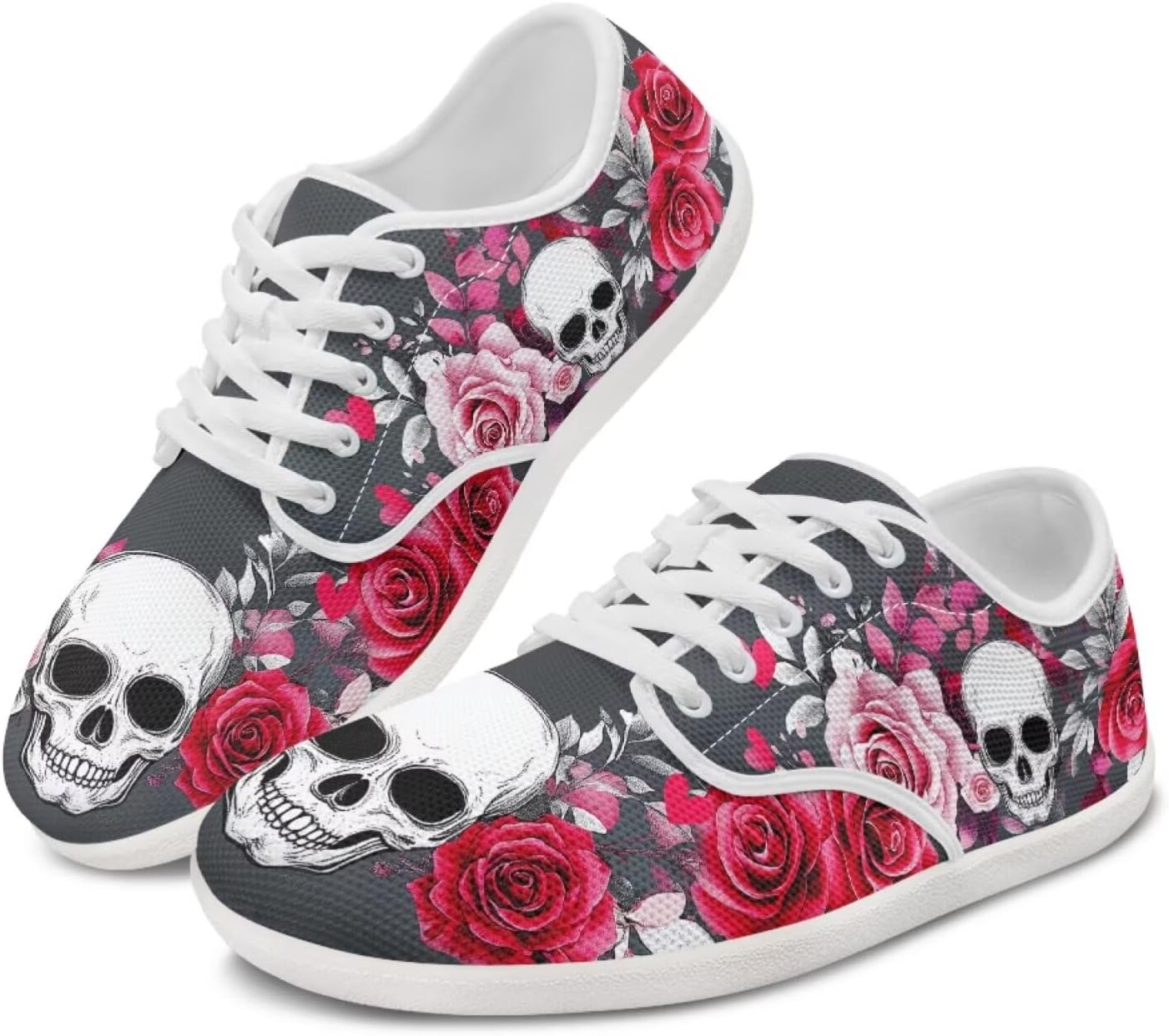 Кроссовки Skull Barefoot для мужчин и женщин с широким носком, нулевая посадка, минималистичные, дышащие, без шнурков Pointodoor, Skull Flower Pattern
Кроссовки Skull Barefoot для мужчин и женщин с широким носком, нулевая посадка, минималистичные, дышащие, без шнурков Pointodoor, Skull Flower Pattern