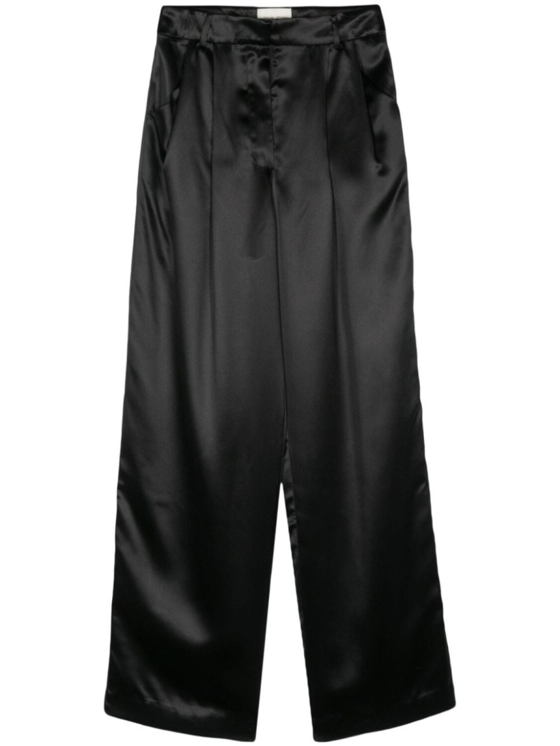 Loulou Studio атласные брюки прямого кроя, черный
Loulou Studio атласные брюки прямого кроя, черный