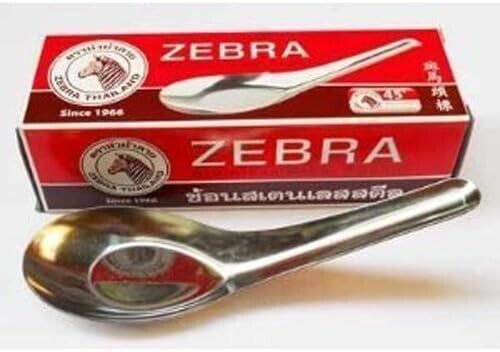 12x китайский тайский японский суп/рис/ложки от Zebra из нержавеющей стали Stainless Spoons
12x китайский тайский японский суп/рис/ложки от Zebra из нержавеющей стали Stainless Spoons