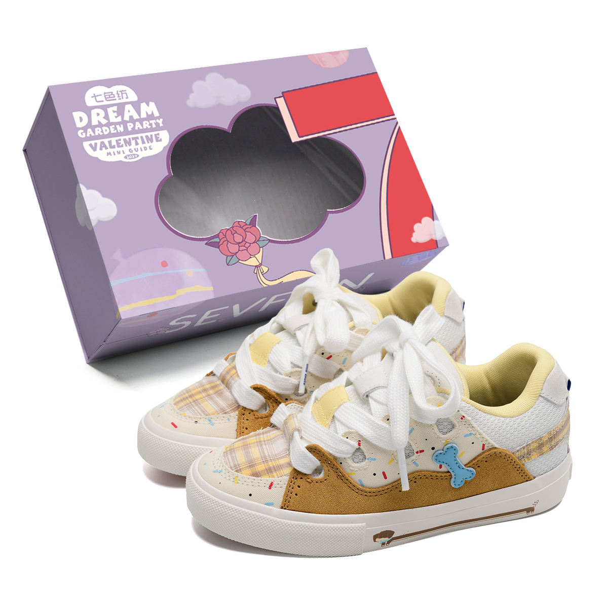 7 SEVFUN Износостойкие легкие низкие скейтерские кроссовки с эффектом увеличения роста унисекс бежево-желтые, цвет Beige Yellow
7 SEVFUN Износостойкие легкие низкие скейтерские кроссовки с эффектом увеличения роста унисекс бежево-желтые, цвет Beige Yellow