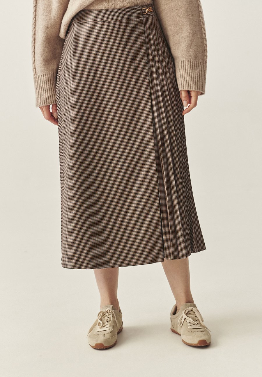 Юбка TATUUM A-line skirt, Houndstooth/Brown
Юбка TATUUM A-line skirt, Houndstooth/Brown