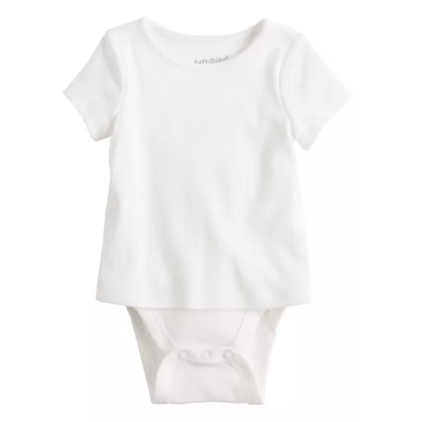 Адаптивный двухслойный боди с короткими рукавами для девочек Jumping Beans, белый
Адаптивный двухслойный боди с короткими рукавами для девочек Jumping Beans, белый