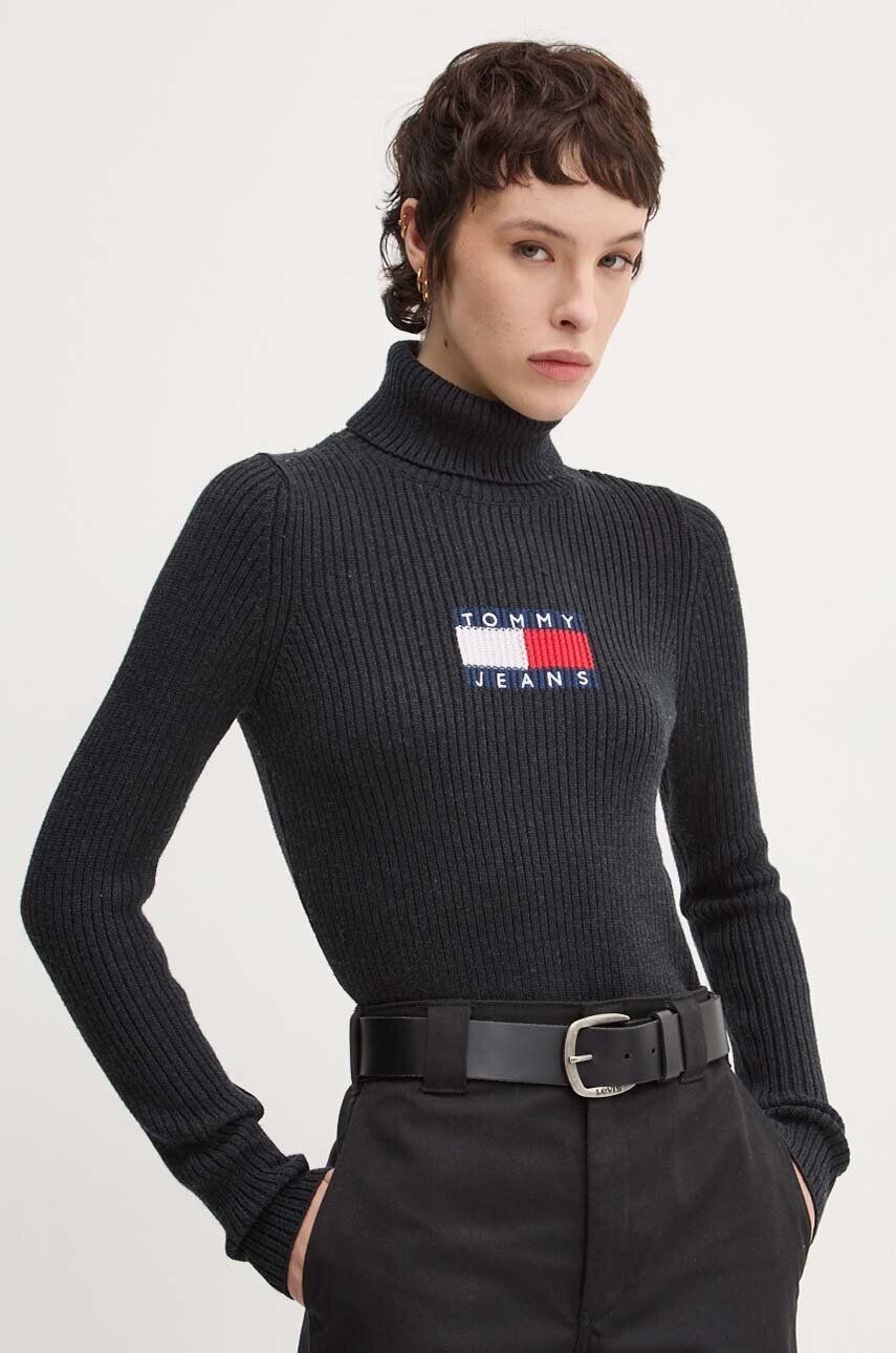 Свитер Tommy Jeans из смесовой шерсти, серый
Свитер Tommy Jeans из смесовой шерсти, серый