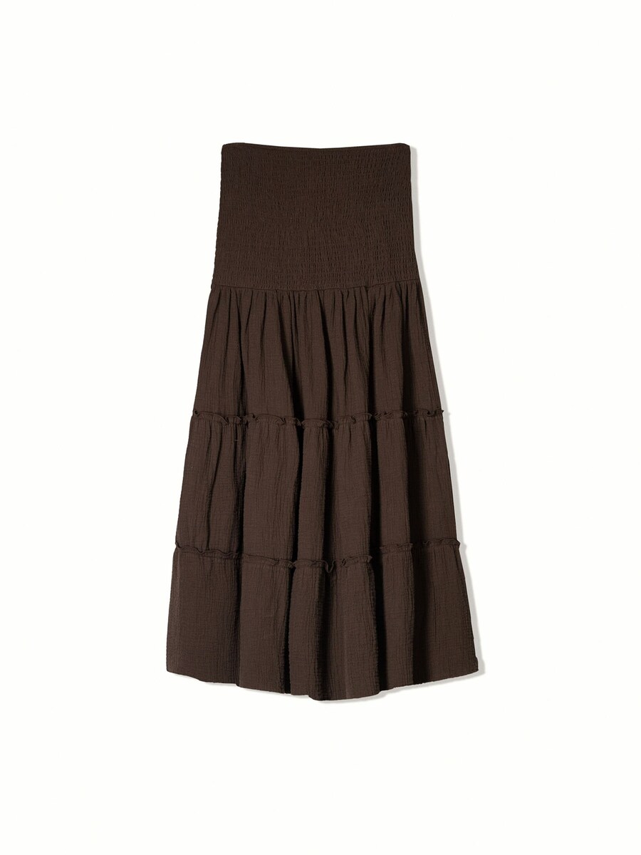 Юбка Bershka, коричневый
Юбка Bershka, коричневый