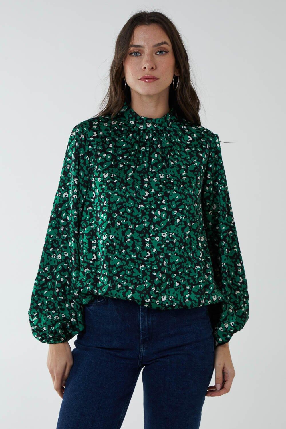 Атласный блузон-топ Blue Vanilla, зеленый
Атласный блузон-топ Blue Vanilla, зеленый