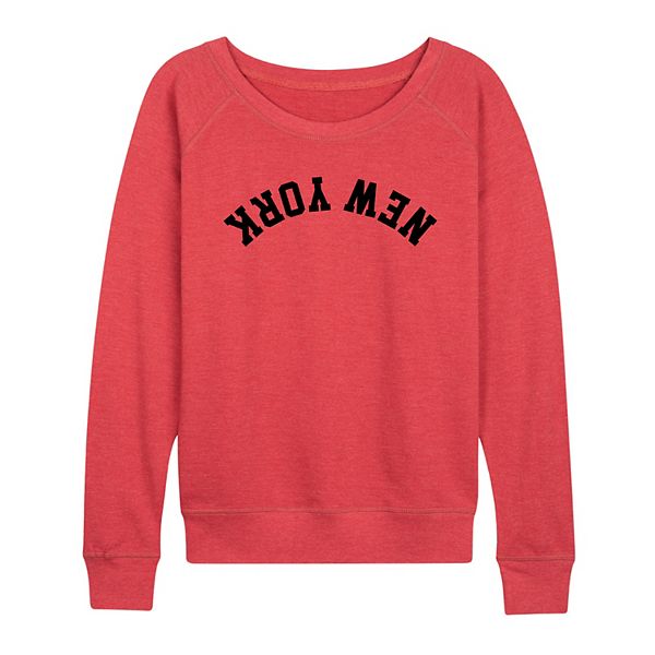 Женская футболка с длинным рукавом New York Upside Down из французского флиса Licensed Character, Heather Red, Красный, Женская футболка с длинным рукавом New York Upside Down из французского флиса Licensed Character, Heather Red
Женская футболка с длинным рукавом New York Upside Down из французского флиса Licensed Character, Heather Red, Красный, Женская футболка с длинным рукавом New York Upside Down из французского флиса Licensed Character, Heather Red