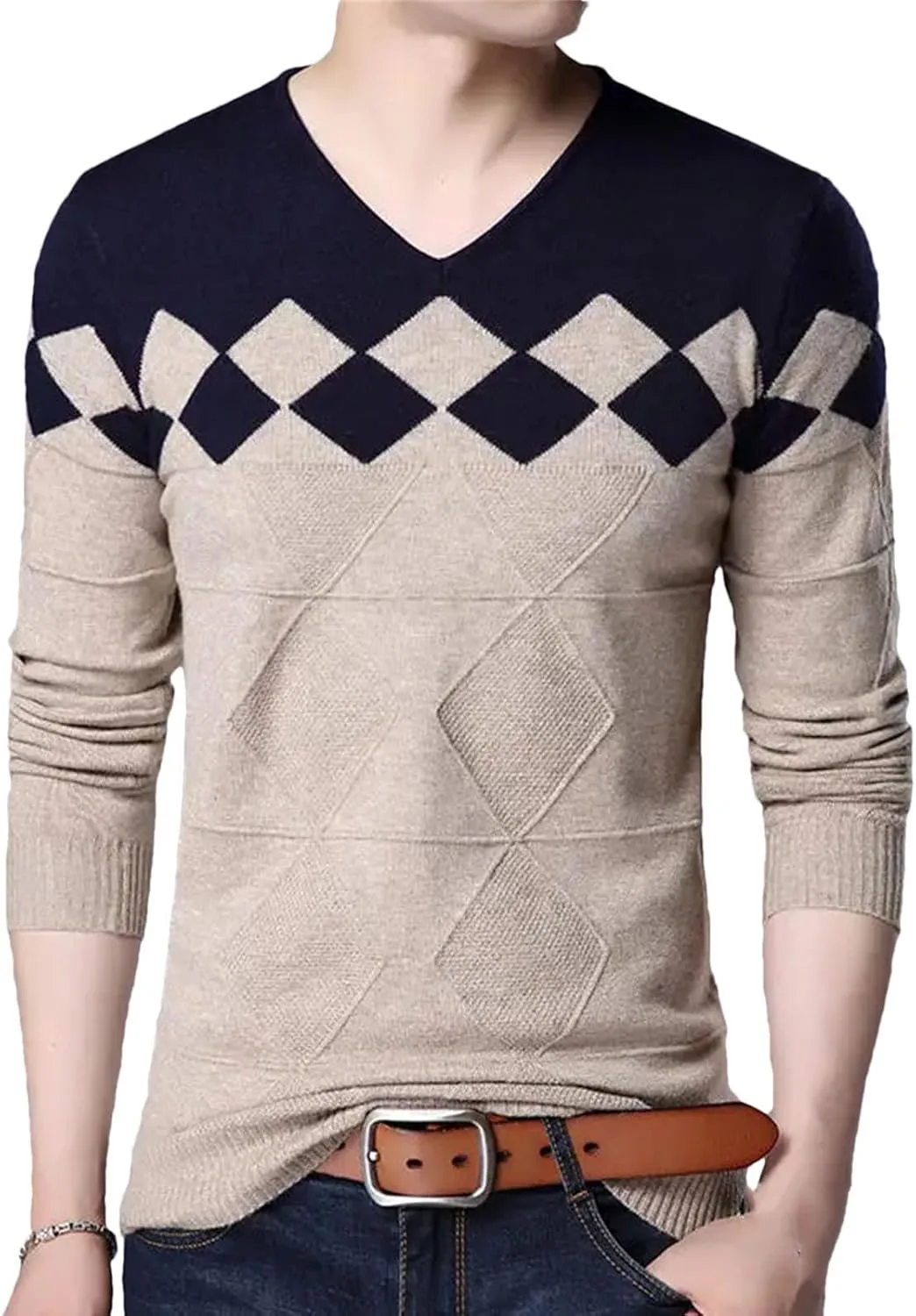 Зимний свитер Harajuku с V-образным вырезом
Зимний свитер Harajuku с V-образным вырезом