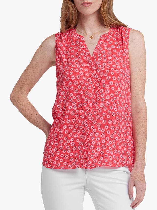 Блузка в тонкую полоску без рукавов NYDJ, цвет Teresita 
Блузка в тонкую полоску без рукавов NYDJ, цвет Teresita