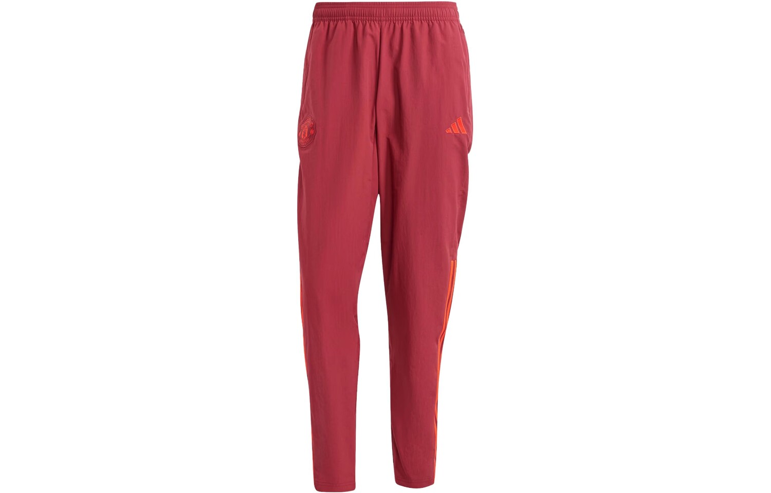 Трикотажные спортивные штаны Manchester United мужские красные Adidas, красный
Трикотажные спортивные штаны Manchester United мужские красные Adidas, красный