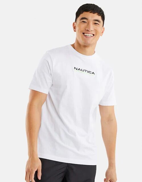 Мужская футболка с короткими рукавами Nautica, белый
Мужская футболка с короткими рукавами Nautica, белый