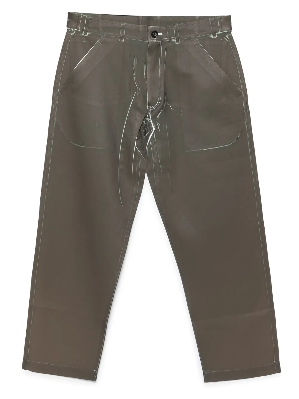 Брюки с графичным принтом Comme Des Garçons Shirt, зеленый
Брюки с графичным принтом Comme Des Garçons Shirt, зеленый