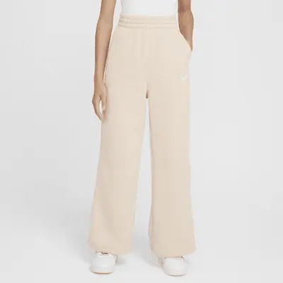 Брюки Nike Sportswear Club Fleece Girls' Wide-Leg Pants, цвет Sanddrift/Sanddrift/White
Брюки Nike Sportswear Club Fleece Girls' Wide-Leg Pants, цвет Sanddrift/Sanddrift/White