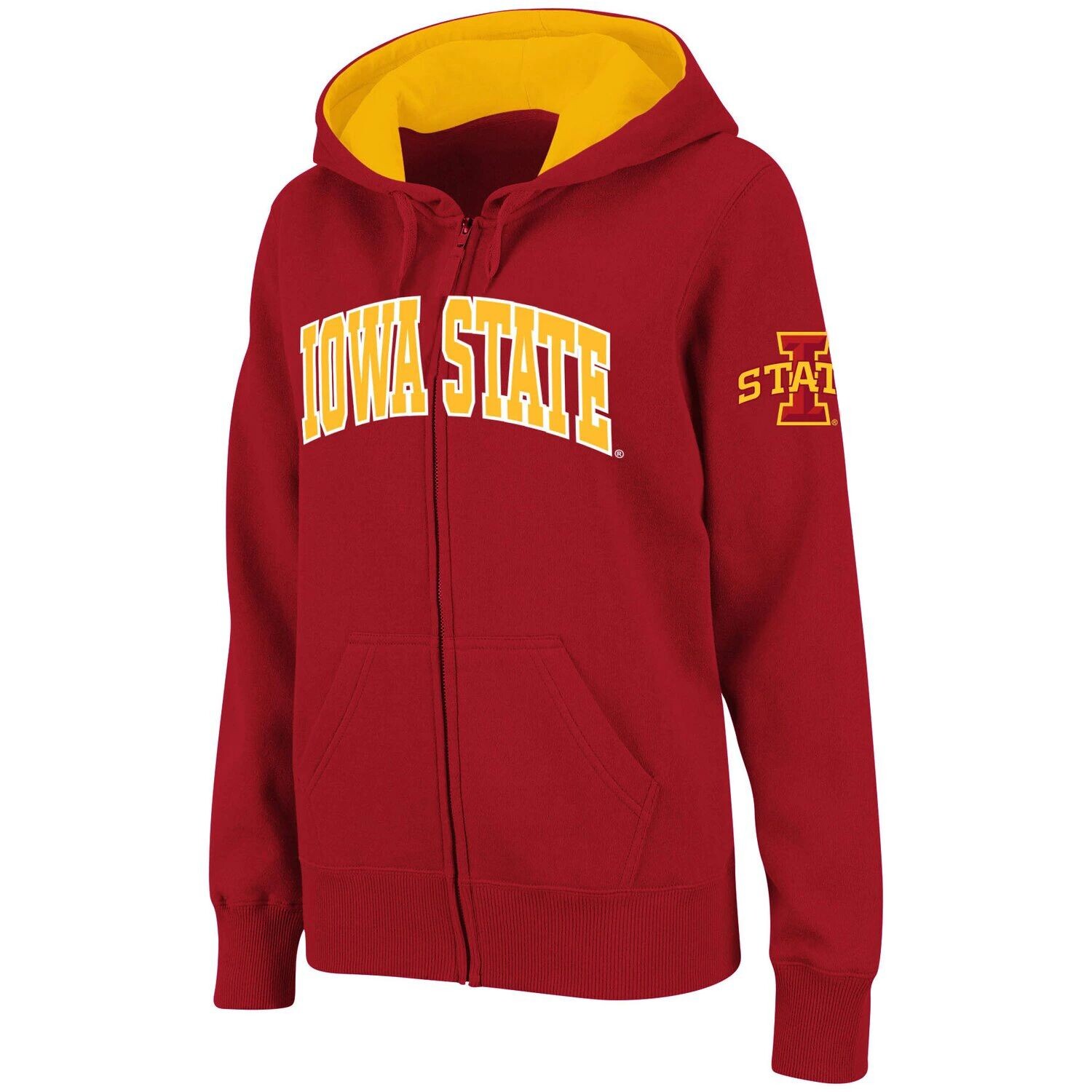 Женская толстовка с молнией во всю длину и арочным именем Stadium Athletic Cardinal Iowa State Cyclones Colosseum
Женская толстовка с молнией во всю длину и арочным именем Stadium Athletic Cardinal Iowa State Cyclones Colosseum