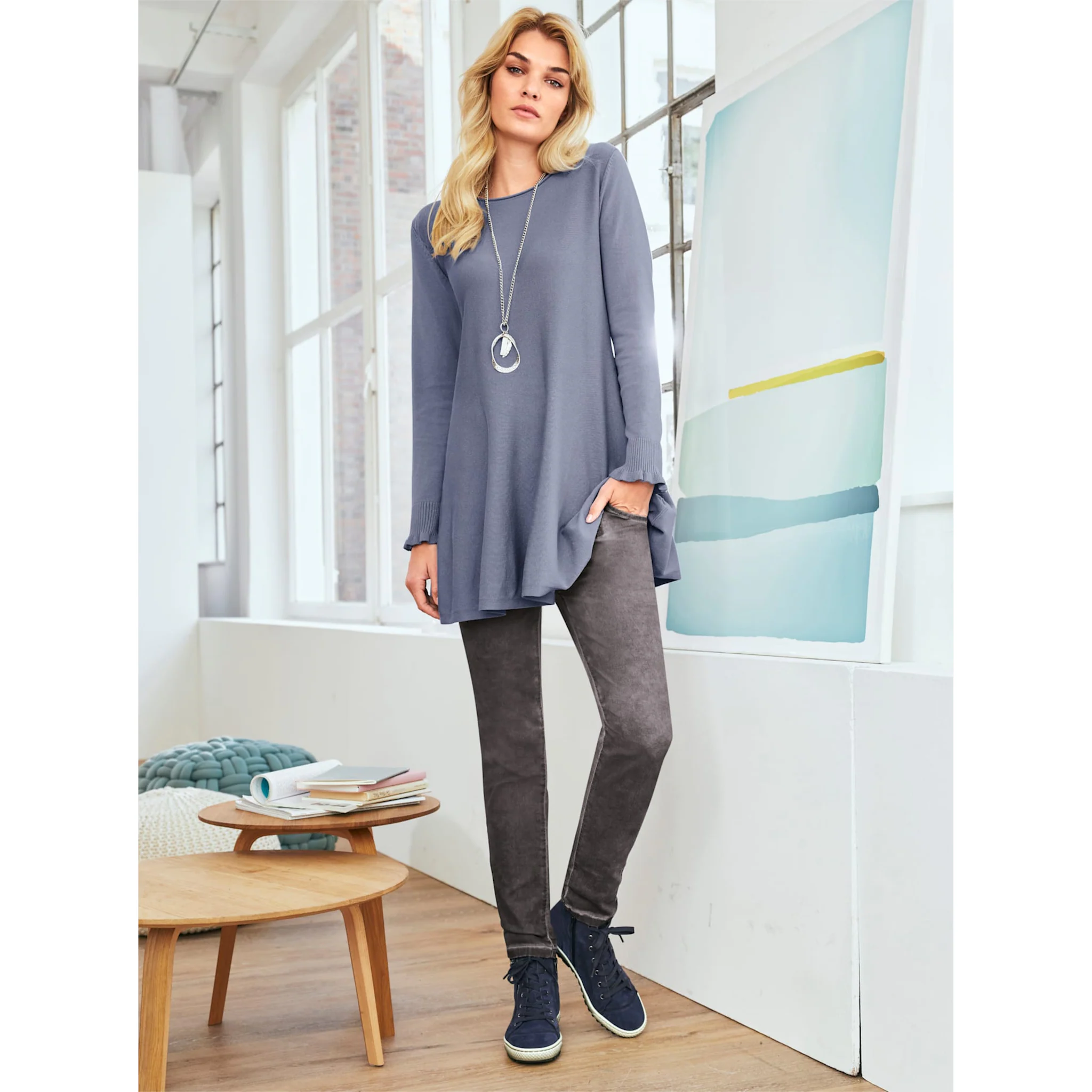 Heine вязаный свитер "Пуловер", синий
Heine вязаный свитер "Пуловер", синий