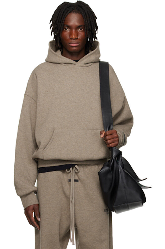 Серая классическая толстовка с капюшоном Fear of God ESSENTIALS
Серая классическая толстовка с капюшоном Fear of God ESSENTIALS