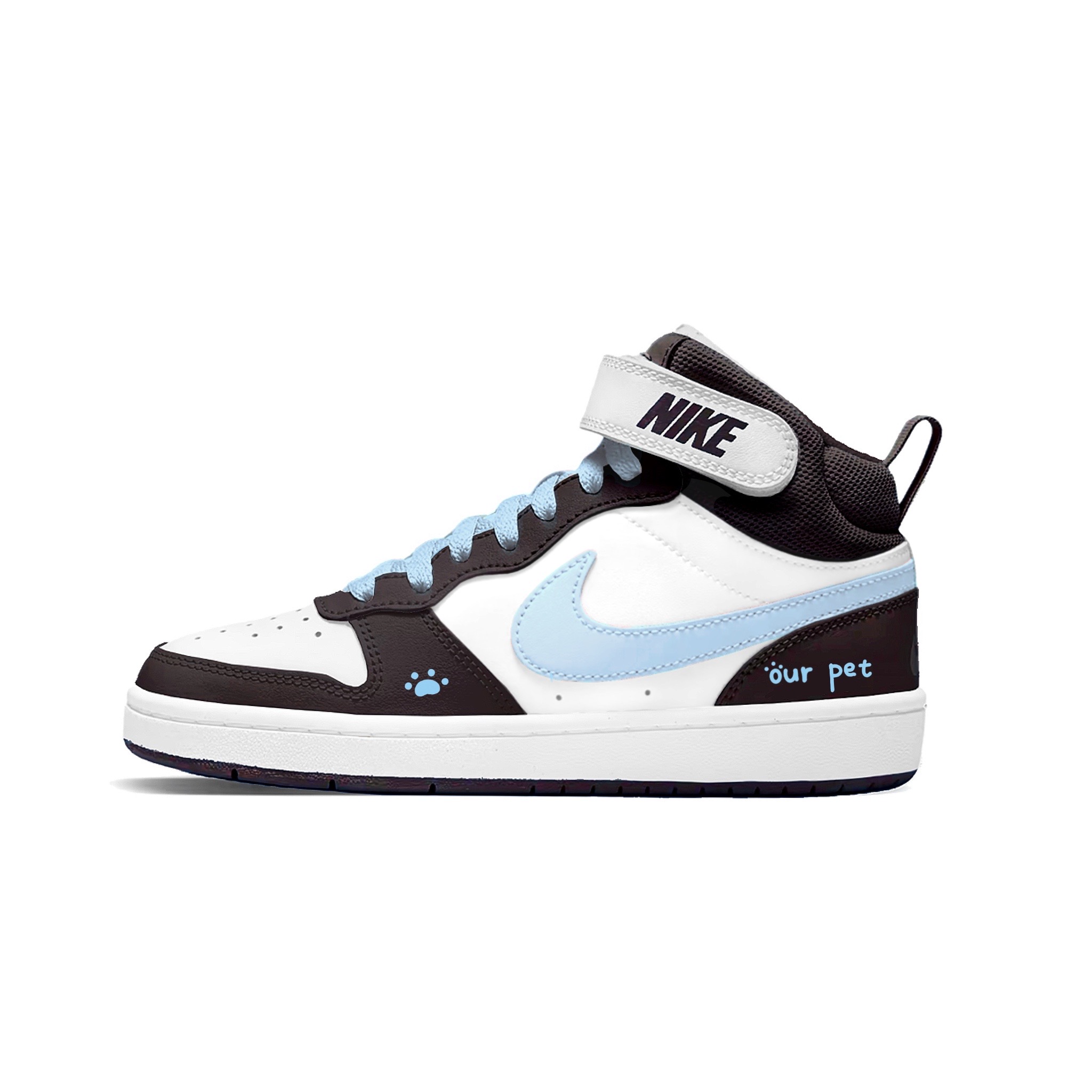 Nike Court Royale 2 Milk Blue Kitten Leather Abrasion Resistant Slip Resistant High top Skateboard Shoes Blue Unisex
Nike Court Royale 2 Milk Blue Kitten Leather Abrasion Resistant Slip Resistant High top Skateboard Shoes Blue Unisex