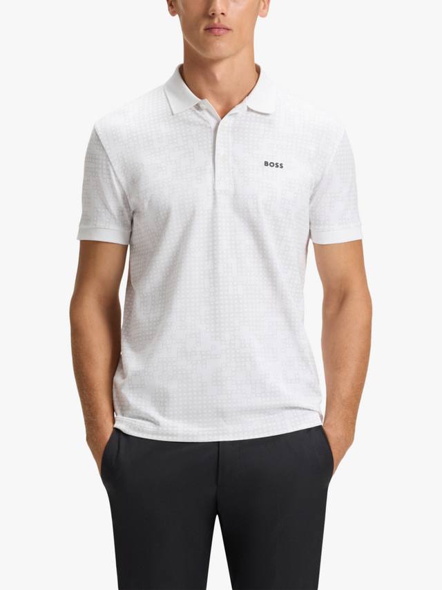 BOSS Хлопковая поло с коротким рукавом Regular Fit HUGO BOSS, White
BOSS Хлопковая поло с коротким рукавом Regular Fit HUGO BOSS, White