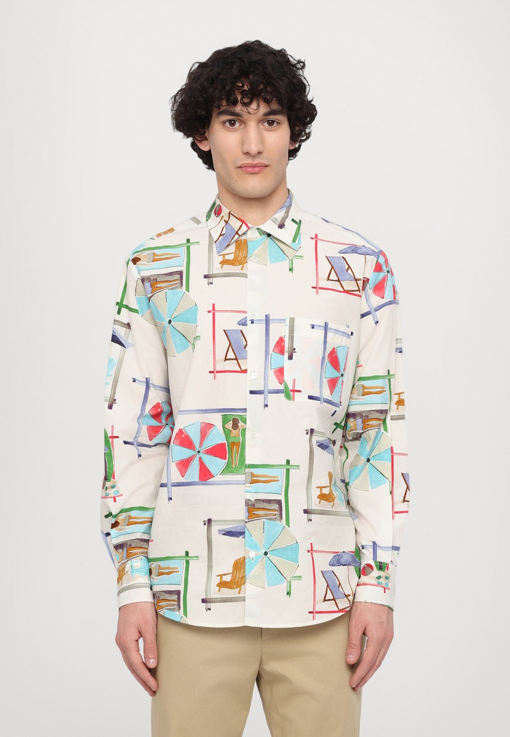 Рубашка VPORTA Paul & Joe, бежевый
Рубашка VPORTA Paul & Joe, бежевый