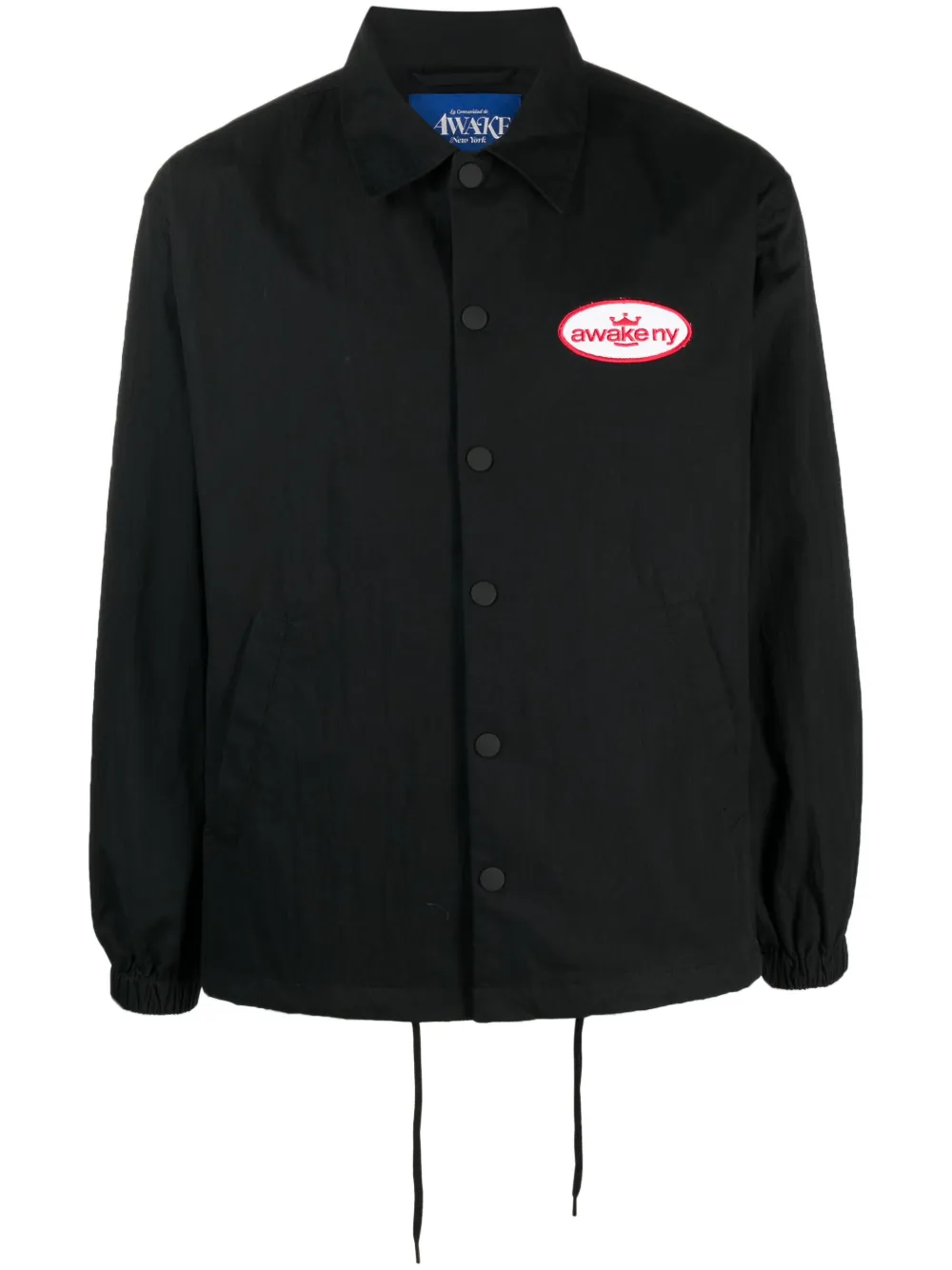 Куртка-рубашка с нашивкой-логотипом Awake NY, черный
Куртка-рубашка с нашивкой-логотипом Awake NY, черный