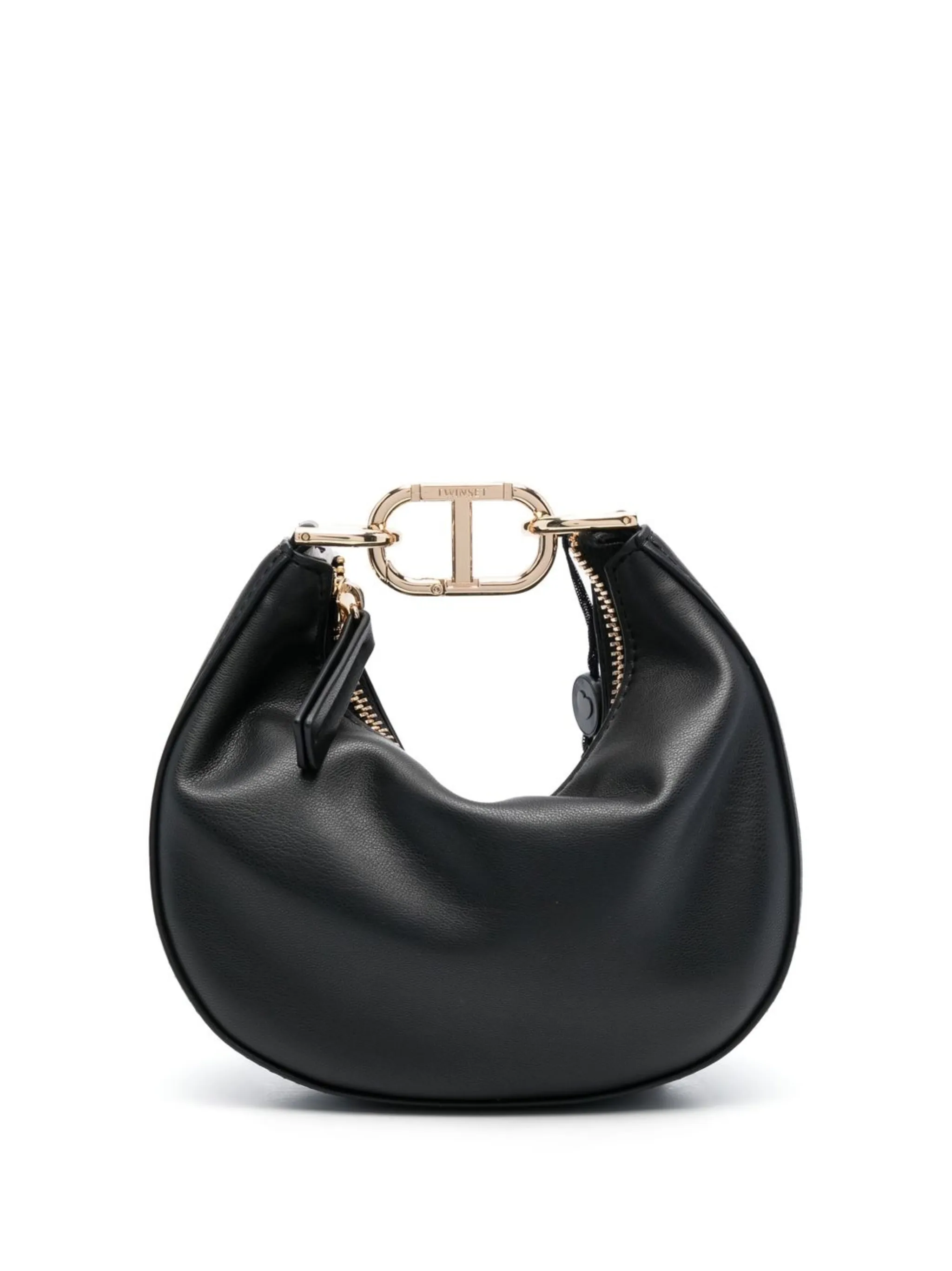 Сумка Mini Croissant с верхней ручкой Twinset, черный
Сумка Mini Croissant с верхней ручкой Twinset, черный