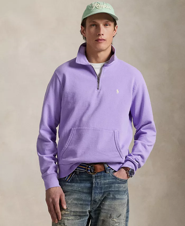 Мужская флисовая толстовка с молнией до середины груди Loopback Polo Ralph Lauren, фиолетовый
Мужская флисовая толстовка с молнией до середины груди Loopback Polo Ralph Lauren, фиолетовый