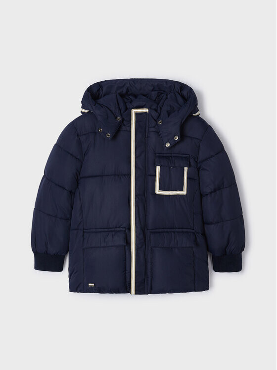 Пуховик стандартного кроя Mayoral, синий 
Пуховик стандартного кроя Mayoral, синий