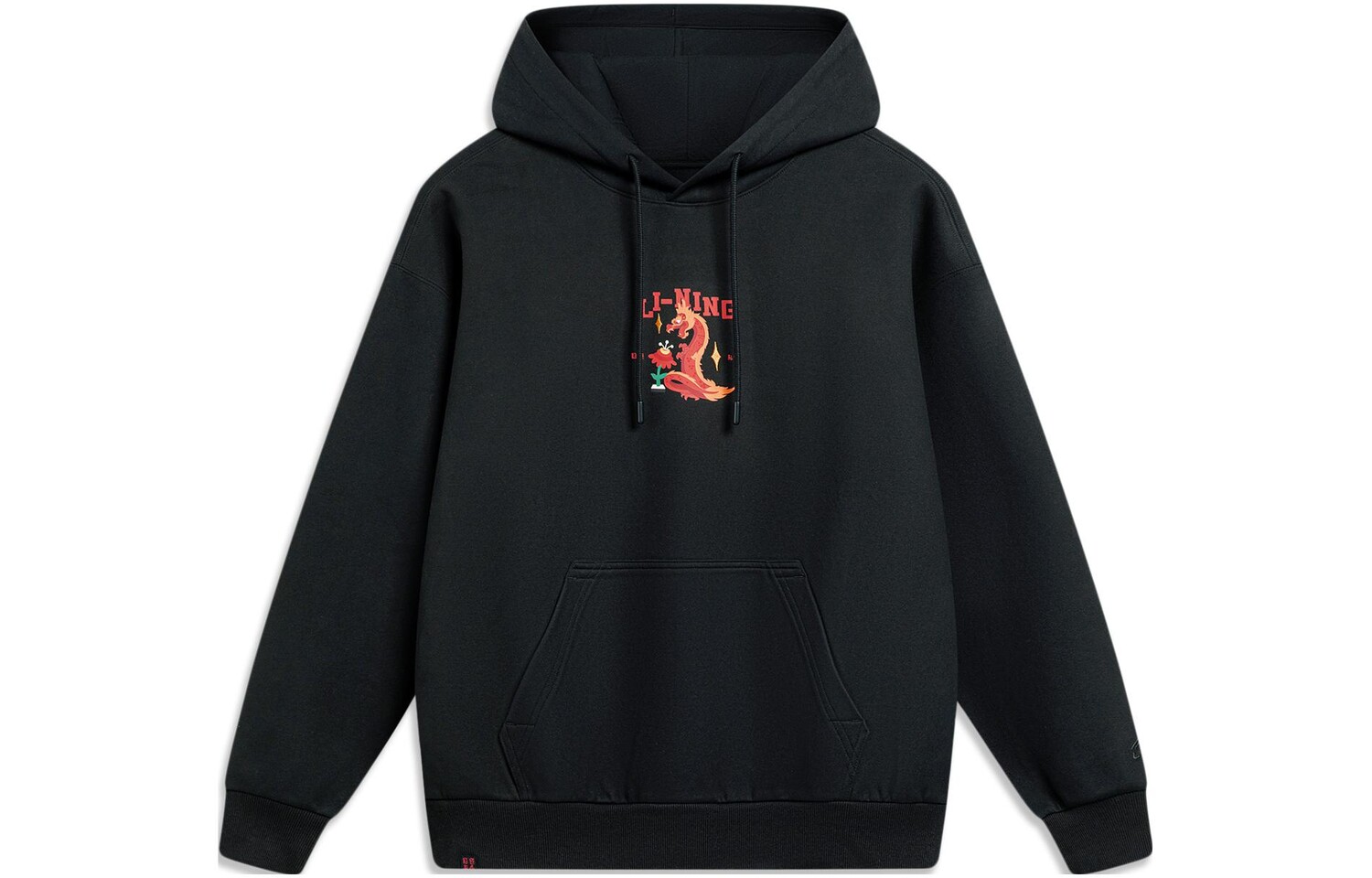 Li Ning Толстовка унисекс с подкладкой, Черный
Li Ning Толстовка унисекс с подкладкой, Черный