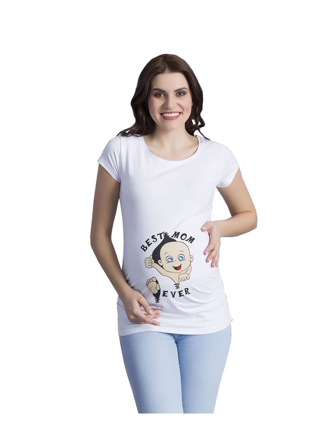 Рубашка для беременных «Лучшая мама на свете» с мотивом M.M.C., белый
Рубашка для беременных «Лучшая мама на свете» с мотивом M.M.C., белый