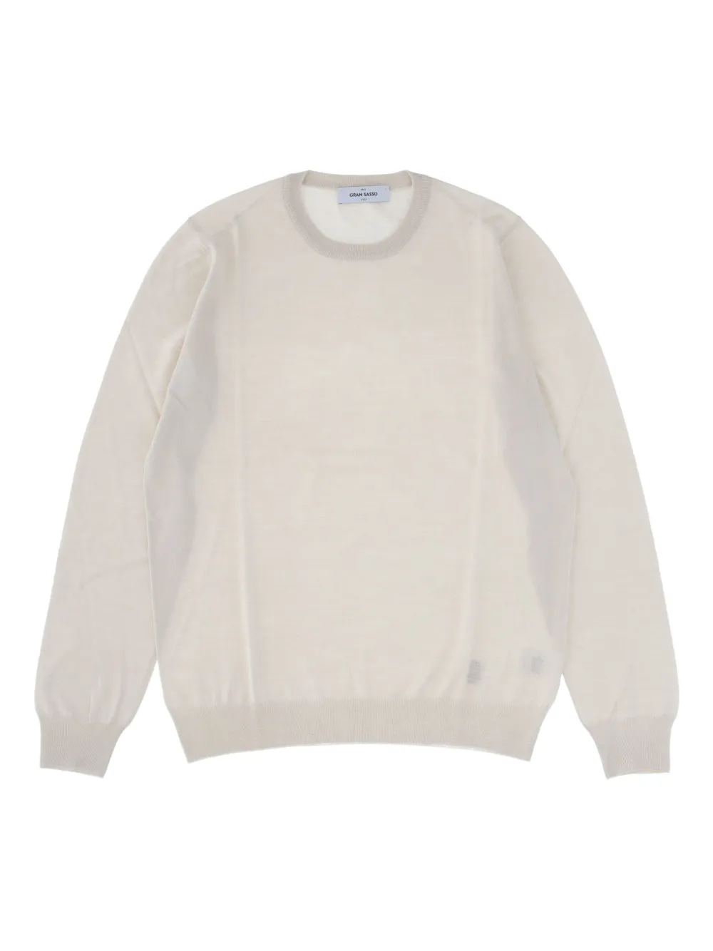 Свитер с круглым вырезом Gran Sasso, белый
Свитер с круглым вырезом Gran Sasso, белый