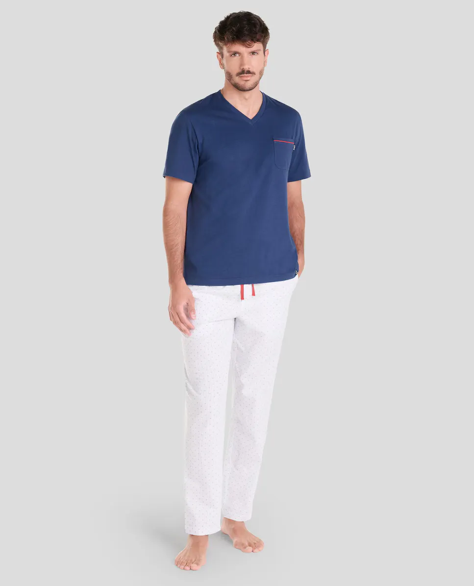 Пижама мужская длинная с принтом Lohe, темно-синий
Пижама мужская длинная с принтом Lohe, темно-синий