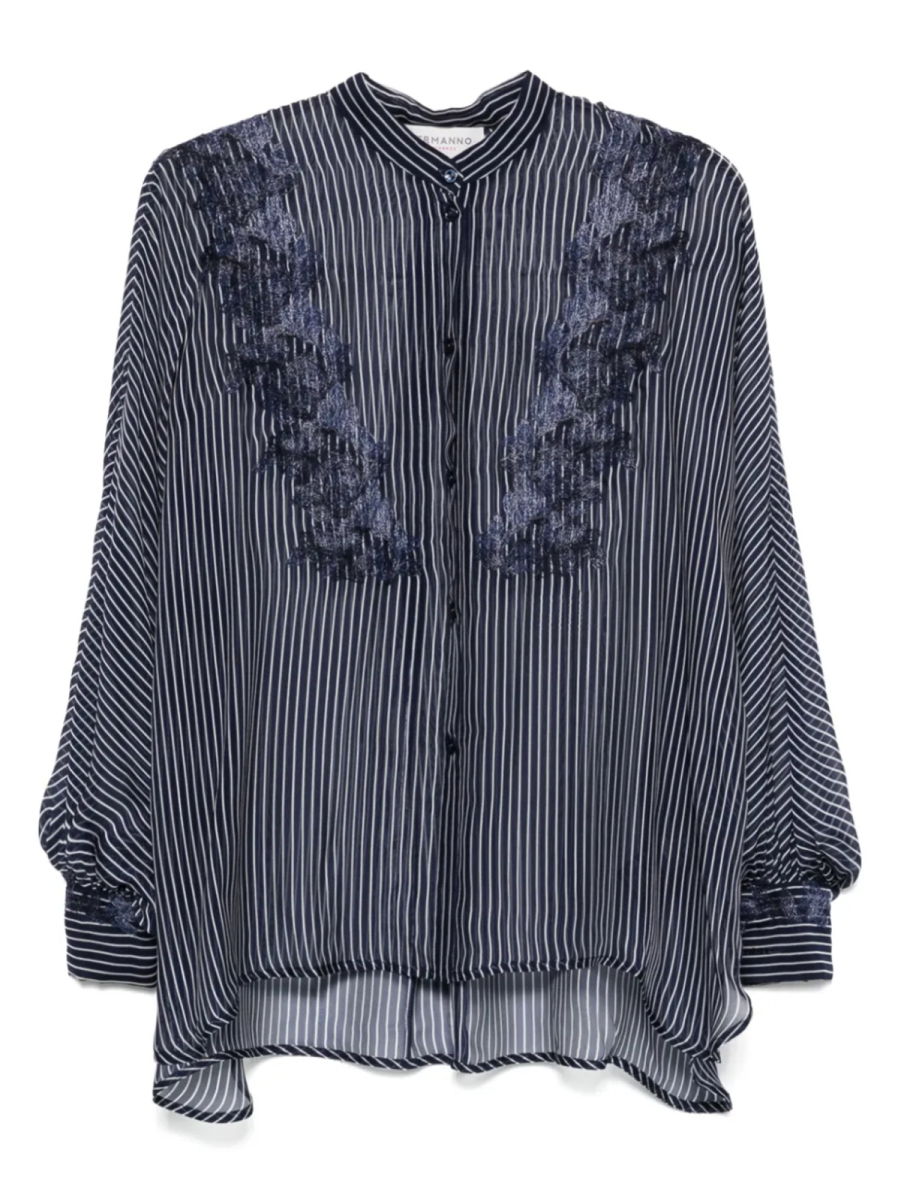 ERMANNO FIRENZE рубашка в полоску, синий
ERMANNO FIRENZE рубашка в полоску, синий