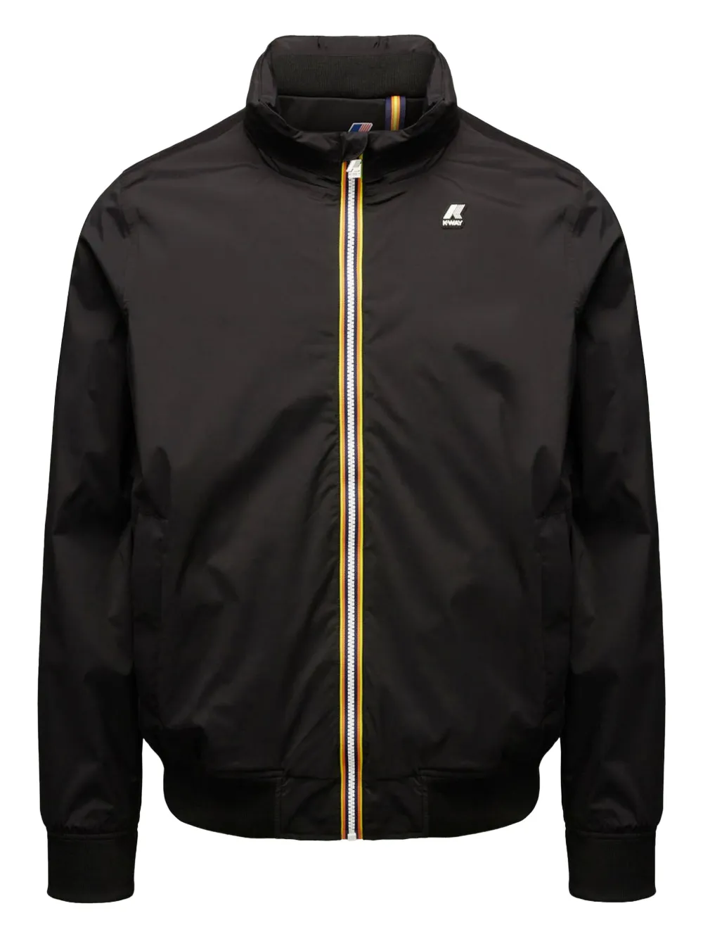Куртка с высоким воротом на молнии K-Way, черный
Куртка с высоким воротом на молнии K-Way, черный