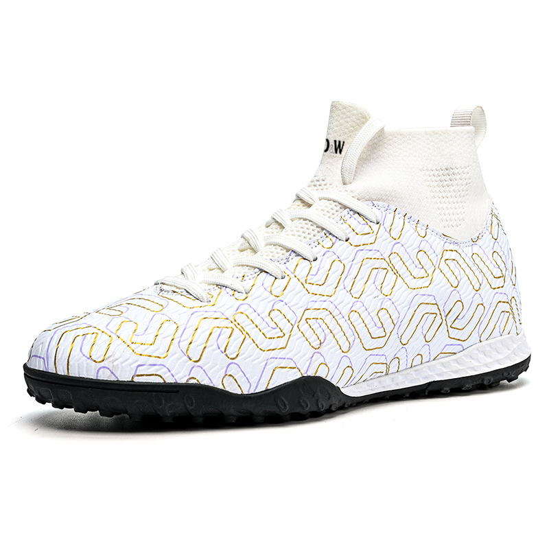 Футбольные бутсы для детей и подростков среднего размера с амортизацией ударов и износостойкостью D&W, белый
Футбольные бутсы для детей и подростков среднего размера с амортизацией ударов и износостойкостью D&W, белый