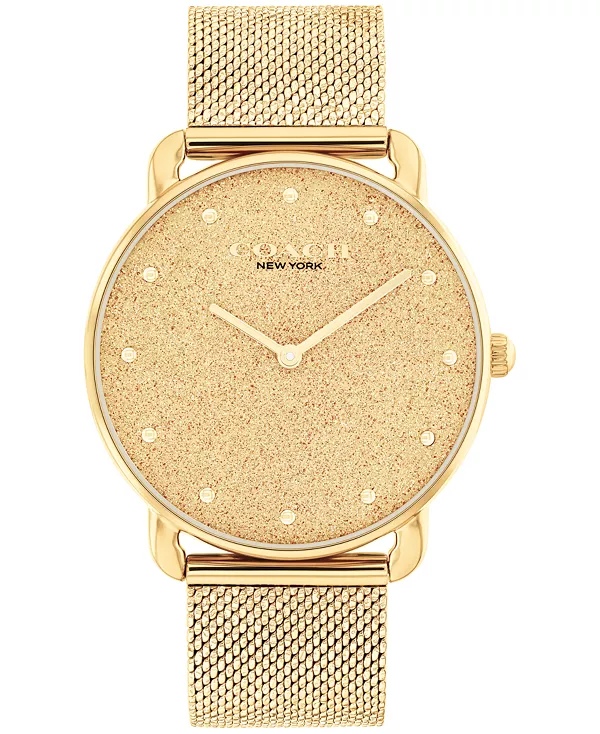 Женские часы Elliot с сетчатым браслетом из нержавеющей стали, золотистого оттенка, 36 мм Coach, gold
Женские часы Elliot с сетчатым браслетом из нержавеющей стали, золотистого оттенка, 36 мм Coach, gold