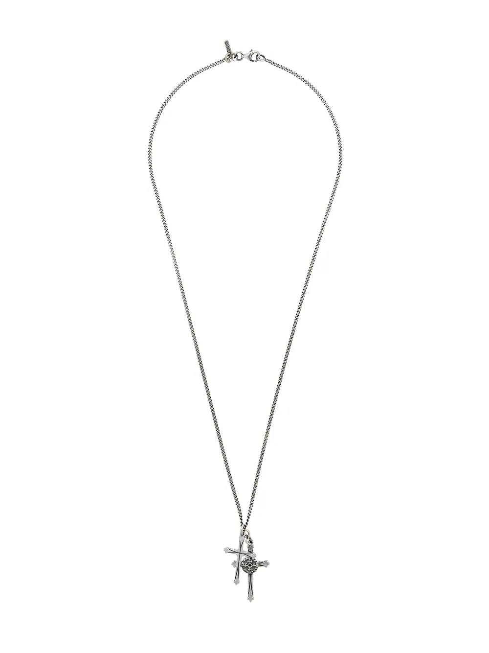 Колье с кулоном-крестом Emanuele Bicocchi, металлик
Колье с кулоном-крестом Emanuele Bicocchi, металлик