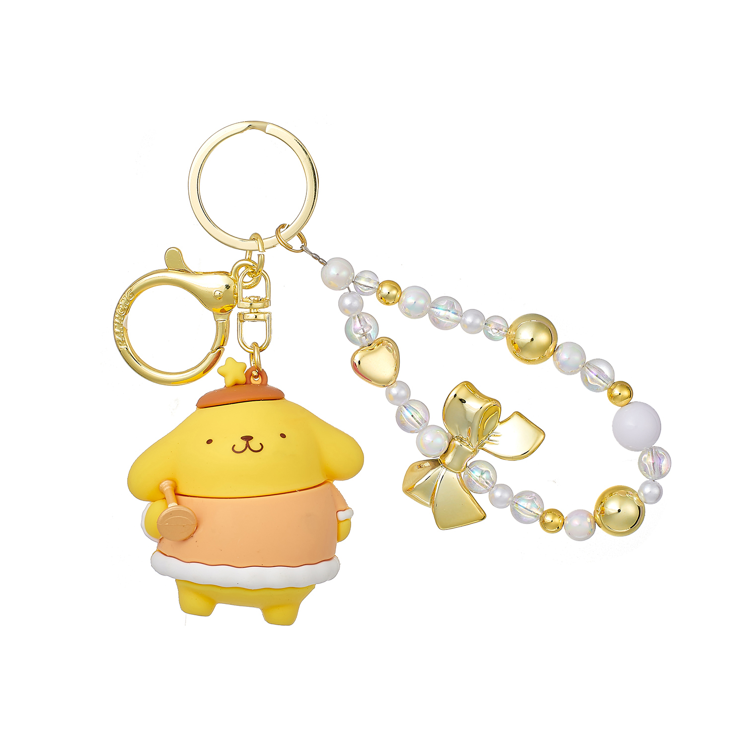 Sanrio Кулон из ПВХ для собак, Pompompurin Little Angel Keychain
Sanrio Кулон из ПВХ для собак, Pompompurin Little Angel Keychain