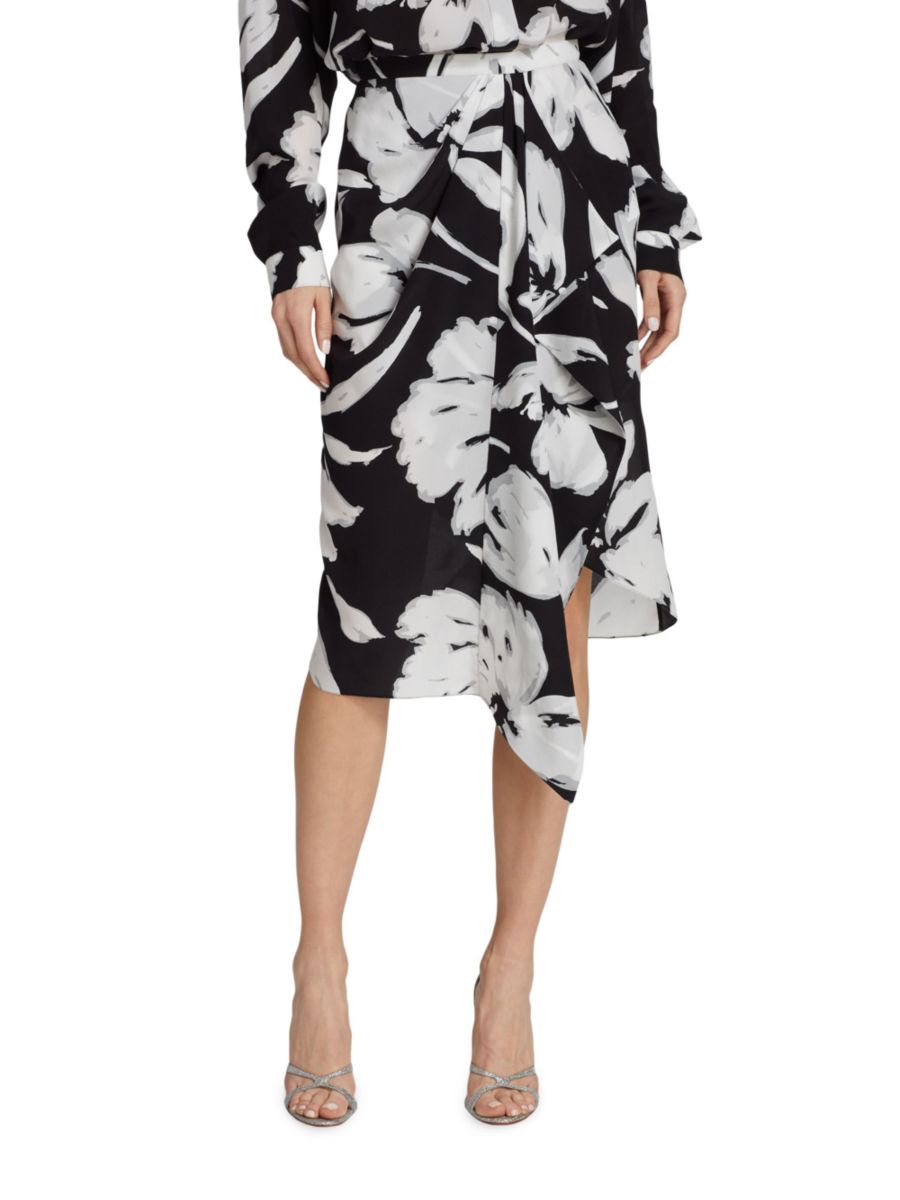 Юбка из шелка с драпировкой и цветочным принтом Michael Kors Collection, цвет Bold Brush
Юбка из шелка с драпировкой и цветочным принтом Michael Kors Collection, цвет Bold Brush