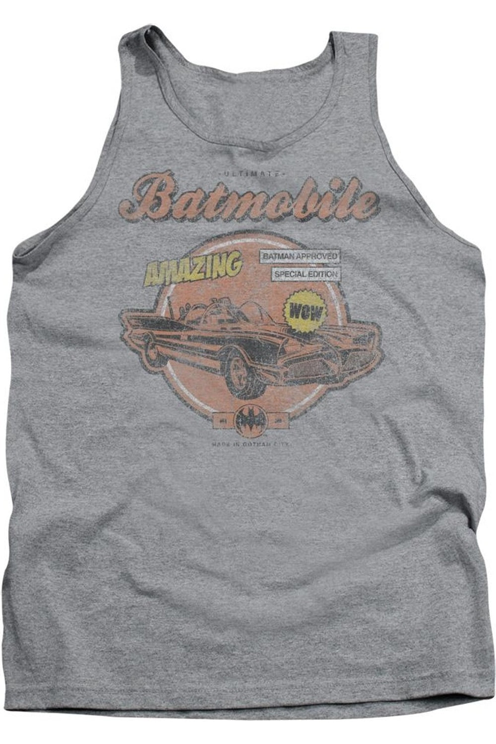 Бэтмен Удивительный Бэтмобиль Взрослый Майка Gildan, цвет athletic heather
Бэтмен Удивительный Бэтмобиль Взрослый Майка Gildan, цвет athletic heather