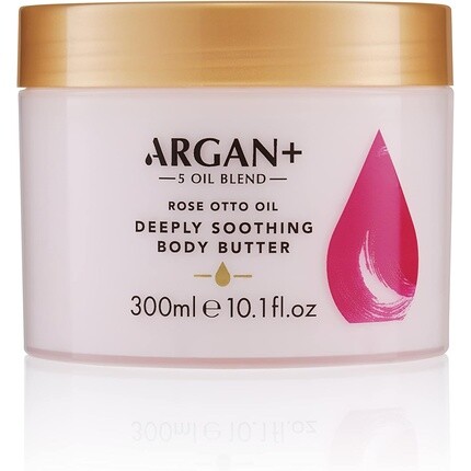 Argan+ 5 Oil Blend Argan+ Глубоко успокаивающее масло для тела с маслом розы Отто, увлажняющий крем для тела для веганов, 300 мл
Argan+ 5 Oil Blend Argan+ Глубоко успокаивающее масло для тела с маслом розы Отто, увлажняющий крем для тела для веганов, 300 мл