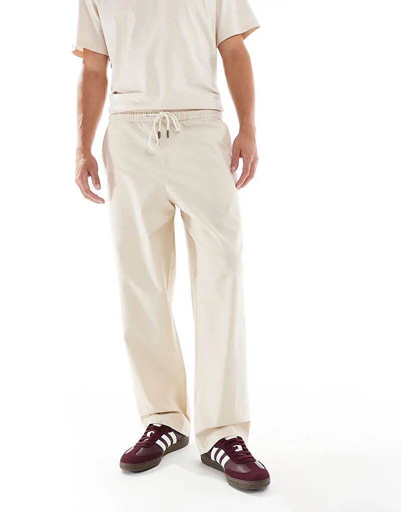 Широкие брюки Farah Greenport с завязками на талии бежевого цвета
Широкие брюки Farah Greenport с завязками на талии бежевого цвета