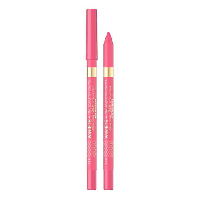 Водостойкая подводка для глаз Variete Gel Eveline, цвет 09 pink
Водостойкая подводка для глаз Variete Gel Eveline, цвет 09 pink