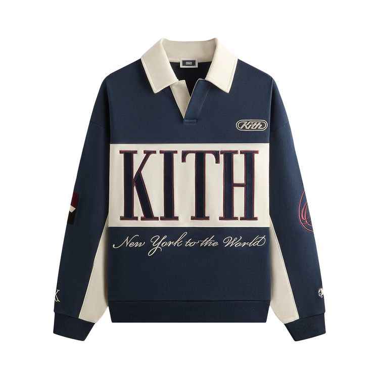 Топ Kith Nelson Panelled Rugby, Nocturnal
Топ Kith Nelson Panelled Rugby, Nocturnal
