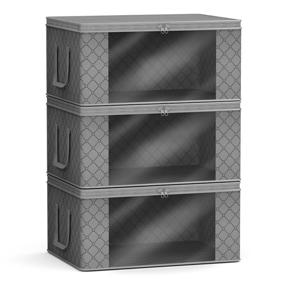 Складные сумки-органайзеры для хранения Sorbus, 3 упаковки, серый
Складные сумки-органайзеры для хранения Sorbus, 3 упаковки, серый