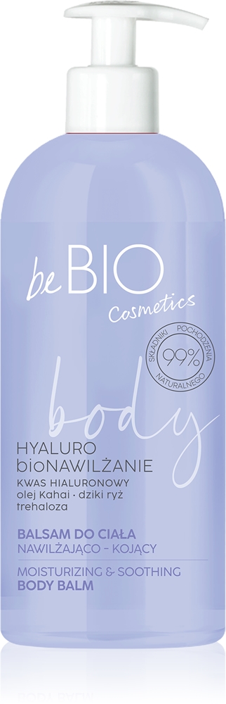 Глубоко увлажняющий бальзам для тела Hyaluro biomoisture для очень сухой кожи Bebio, 350 мл
Глубоко увлажняющий бальзам для тела Hyaluro biomoisture для очень сухой кожи Bebio, 350 мл