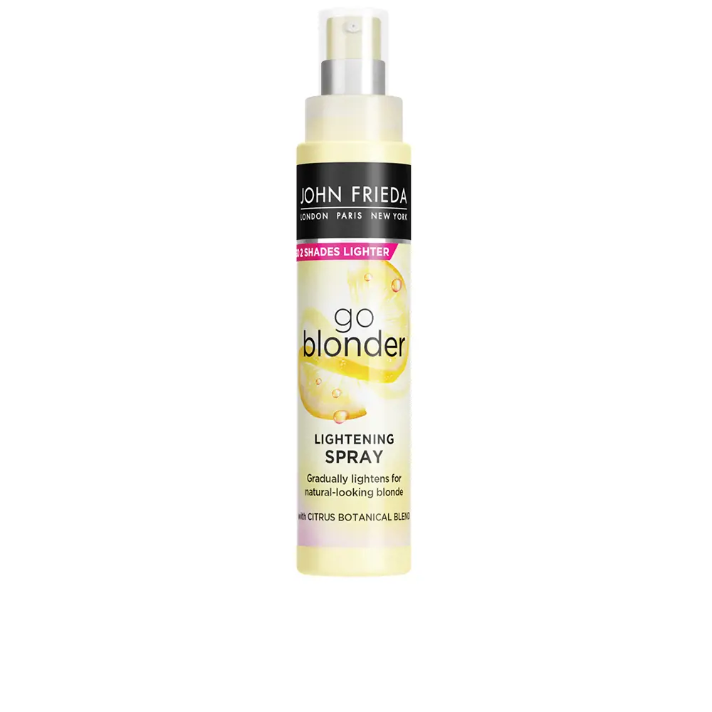 Спрей для волос Sheer blonde spray aclarante controlado John Frieda, 100 мл.
Спрей для волос Sheer blonde spray aclarante controlado John Frieda, 100 мл.